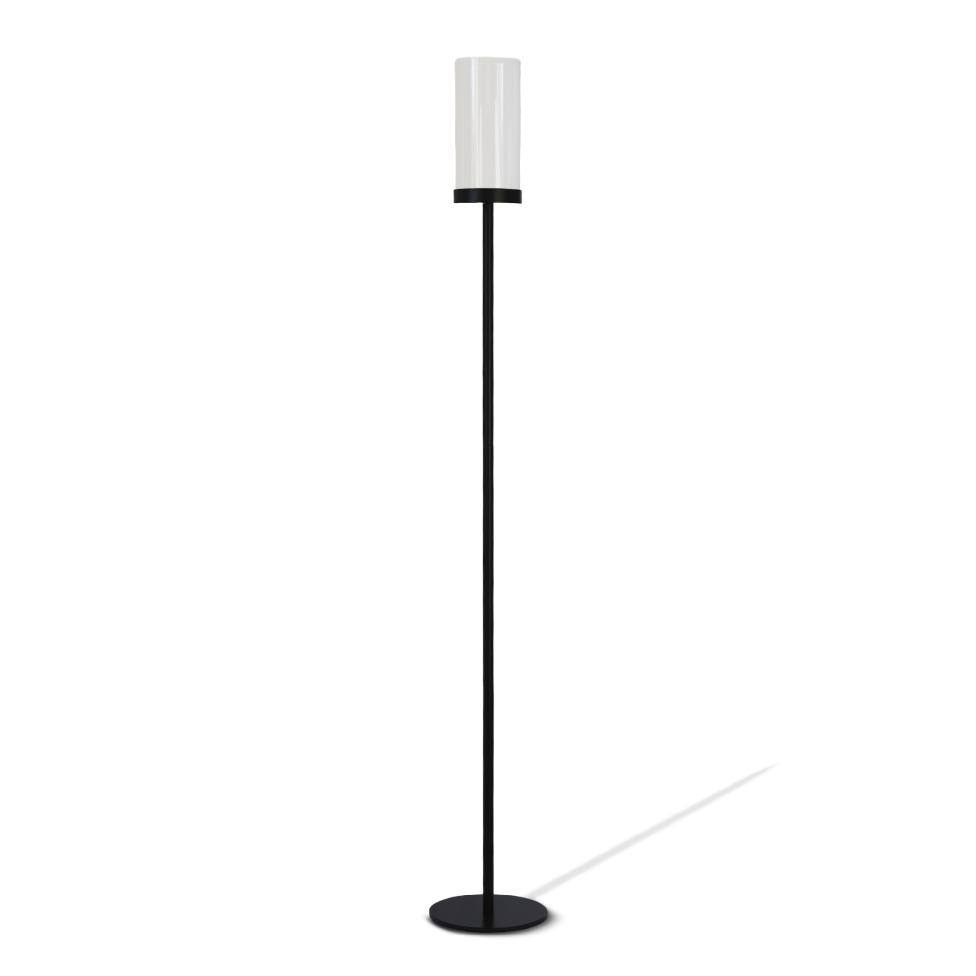 Qult Farluce Quinta Kerzenständer - Ø 22 cm, H 155 cm - höhenverstellbar - Schwarz