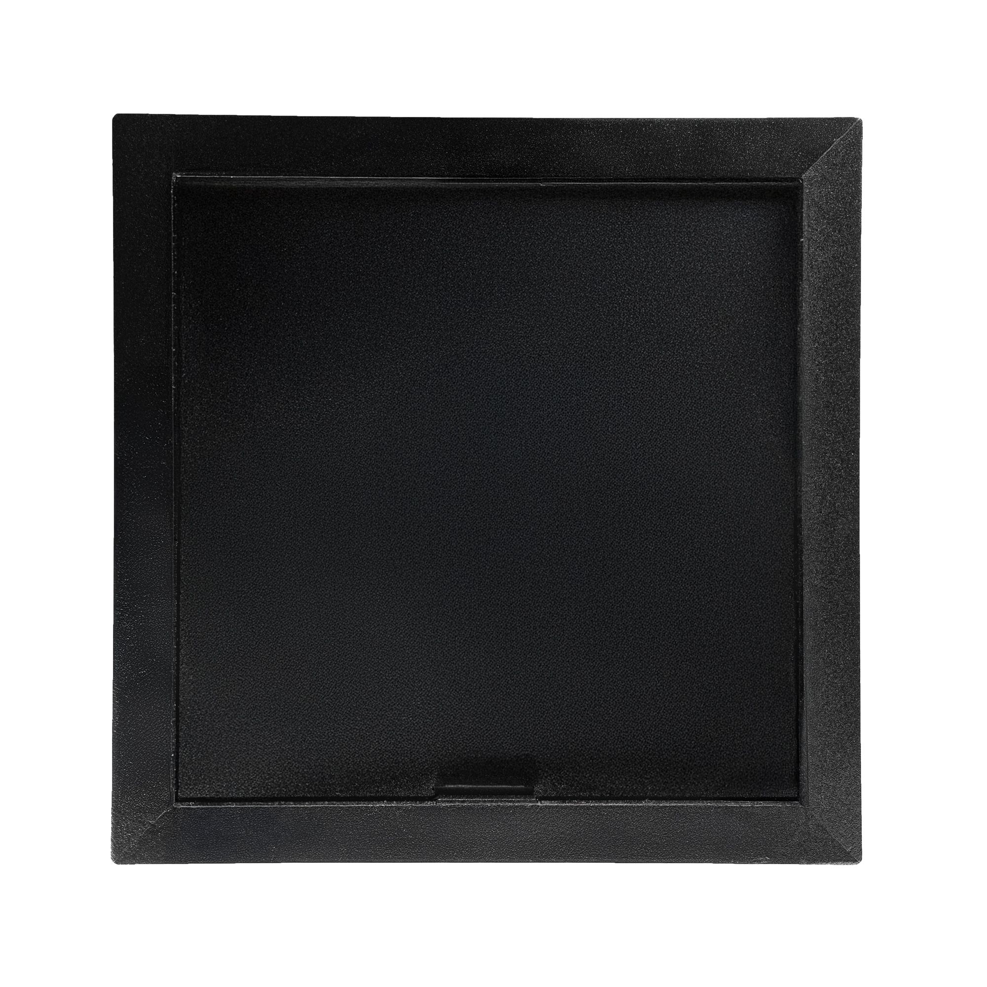 Qult Farluce Abdeckung für Quinta Laterne - 20 x 20 x 6 cm - Schwarz