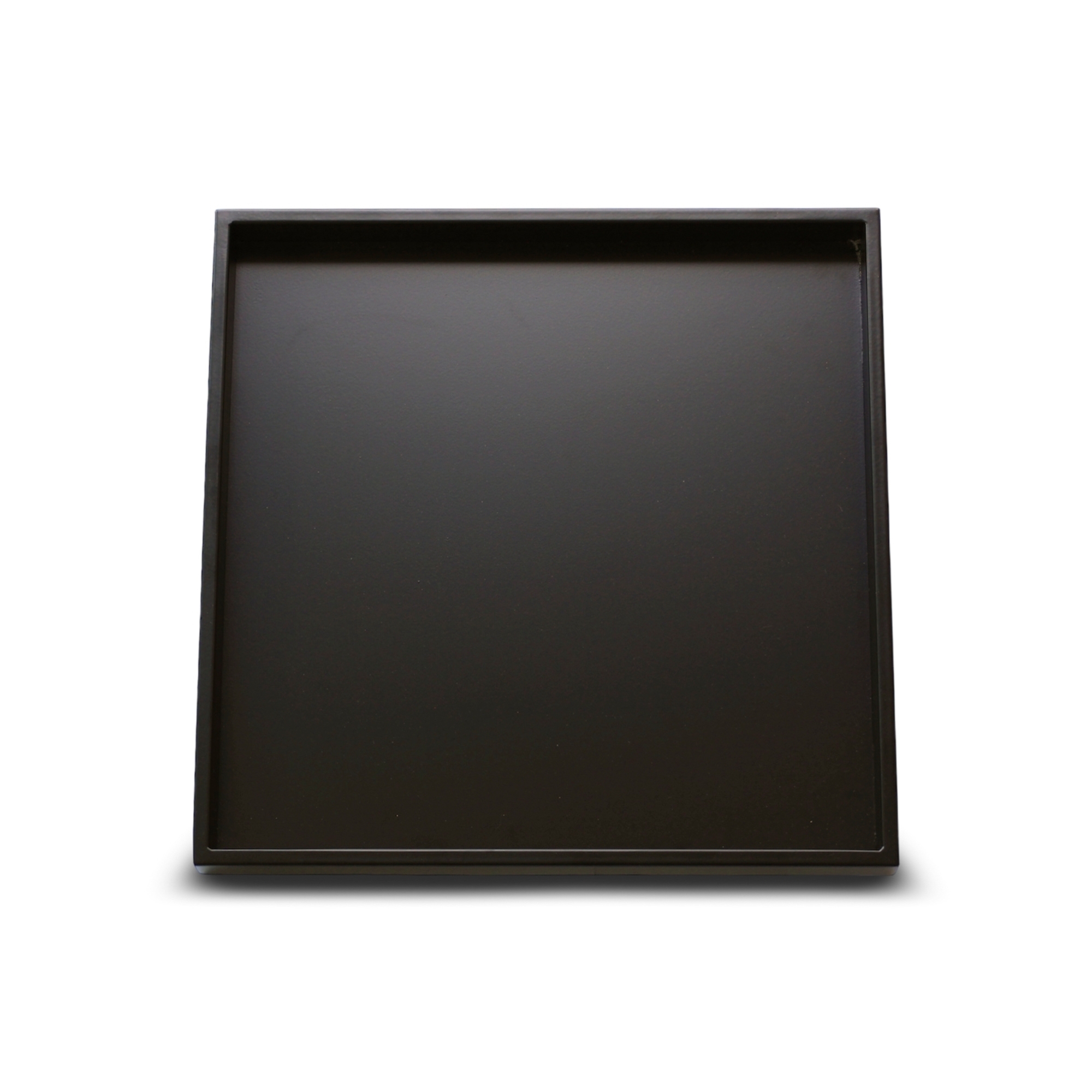 Qult Farluce Quinta Tablett - quadratisch, 40 x 40 x 3 cm - Schwarz